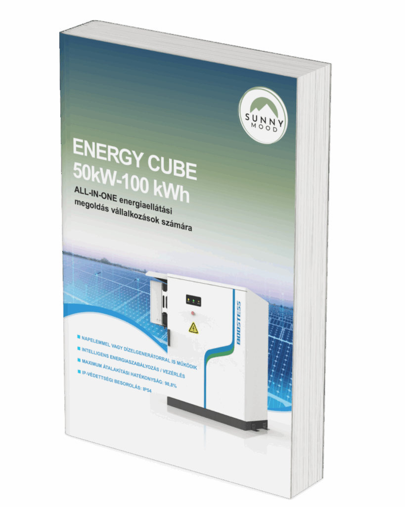 Ipari termék - 100KWH energy cube, komplett energiatároló központ