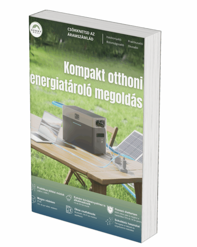 Kompakt otthoni hordozható napelemes rendszer_erkély napelemes rendszer