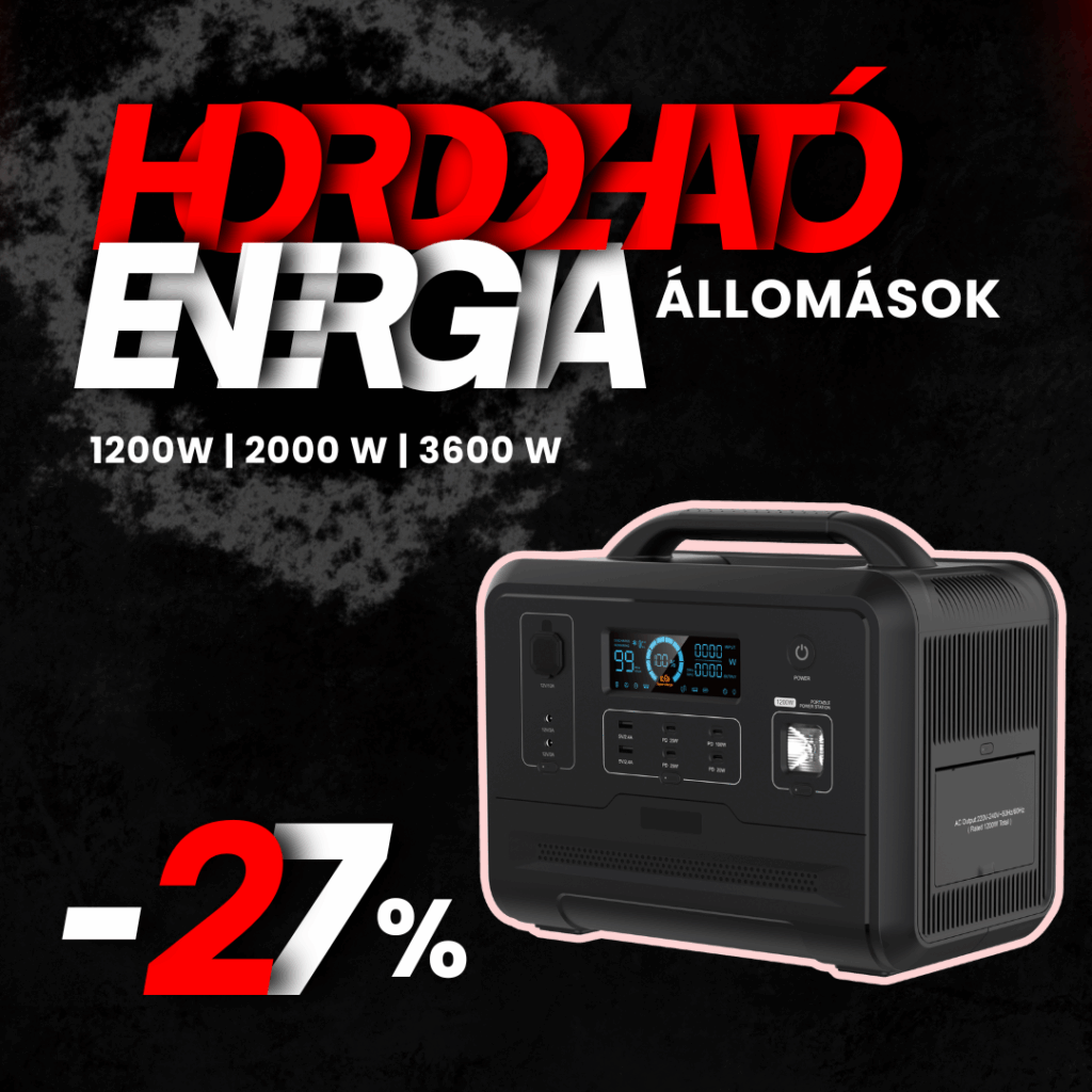 genz hordozható energiaállomások