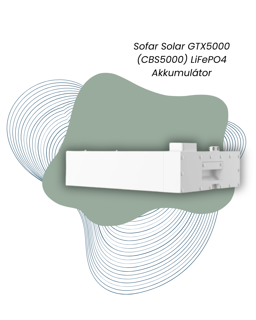 sofar solar gtx5000 (cbs5000) lifepo4 akkumulátor