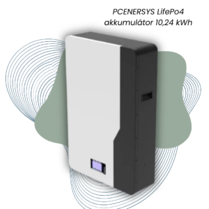 pcenersys lifepo4 akkumulátor 10,24 kwh