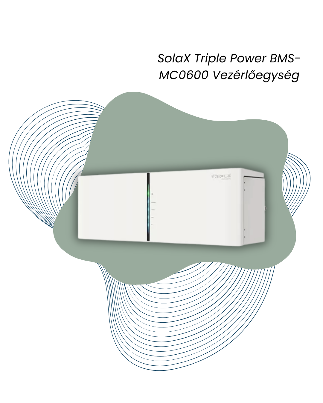 solax triple power bms mc0600 vezérlőegység